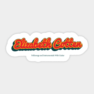Elizabeth Cotten Sticker